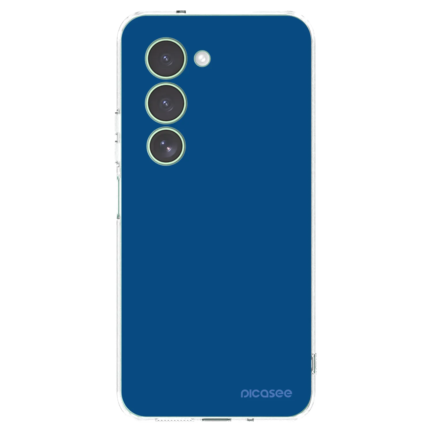 Picasee silikonska prozirna maskica za Xiaomi Redmi 15 5G - Navy Blue