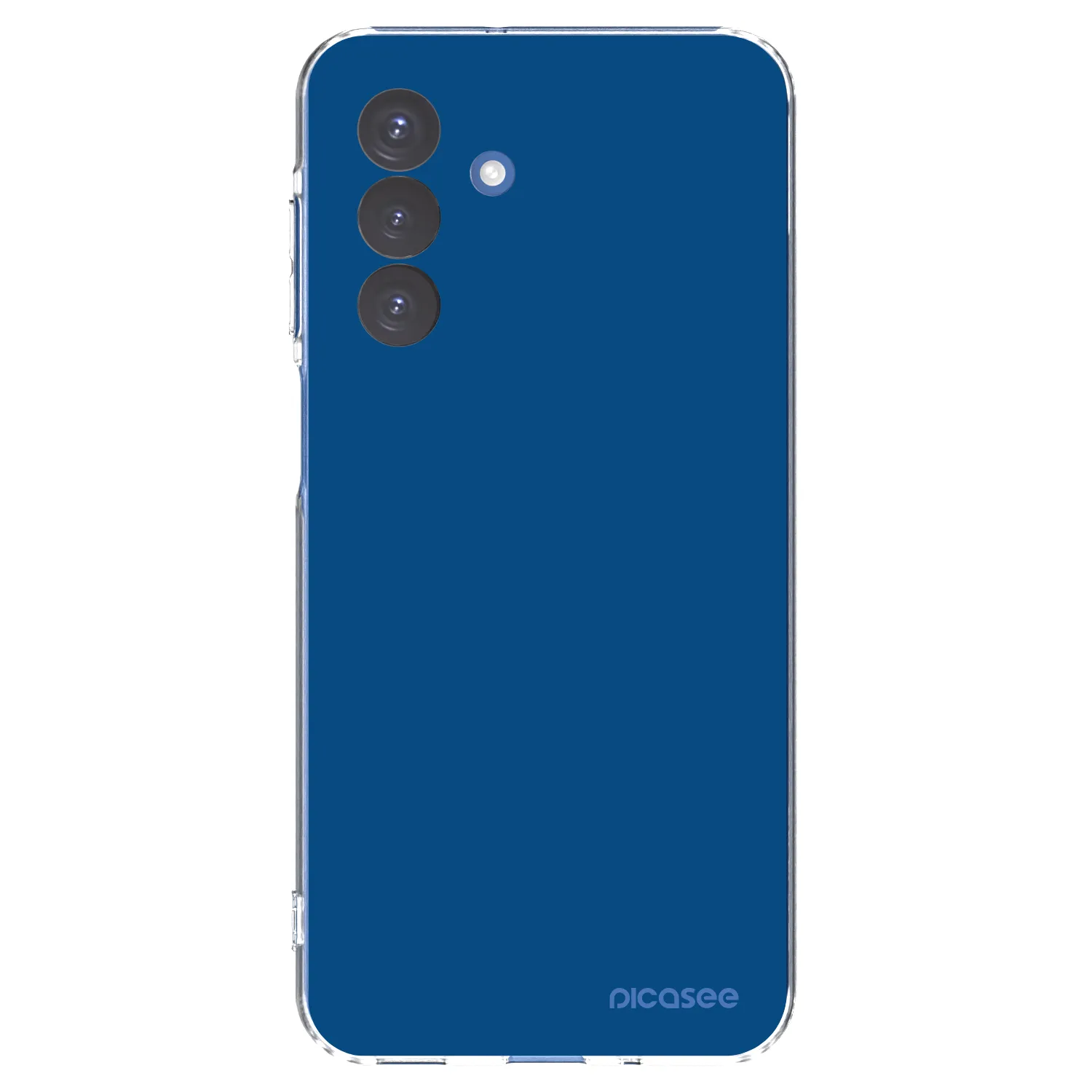 Picasee silikonska prozirna maskica za Samsung Galaxy A17 5G - Navy Blue