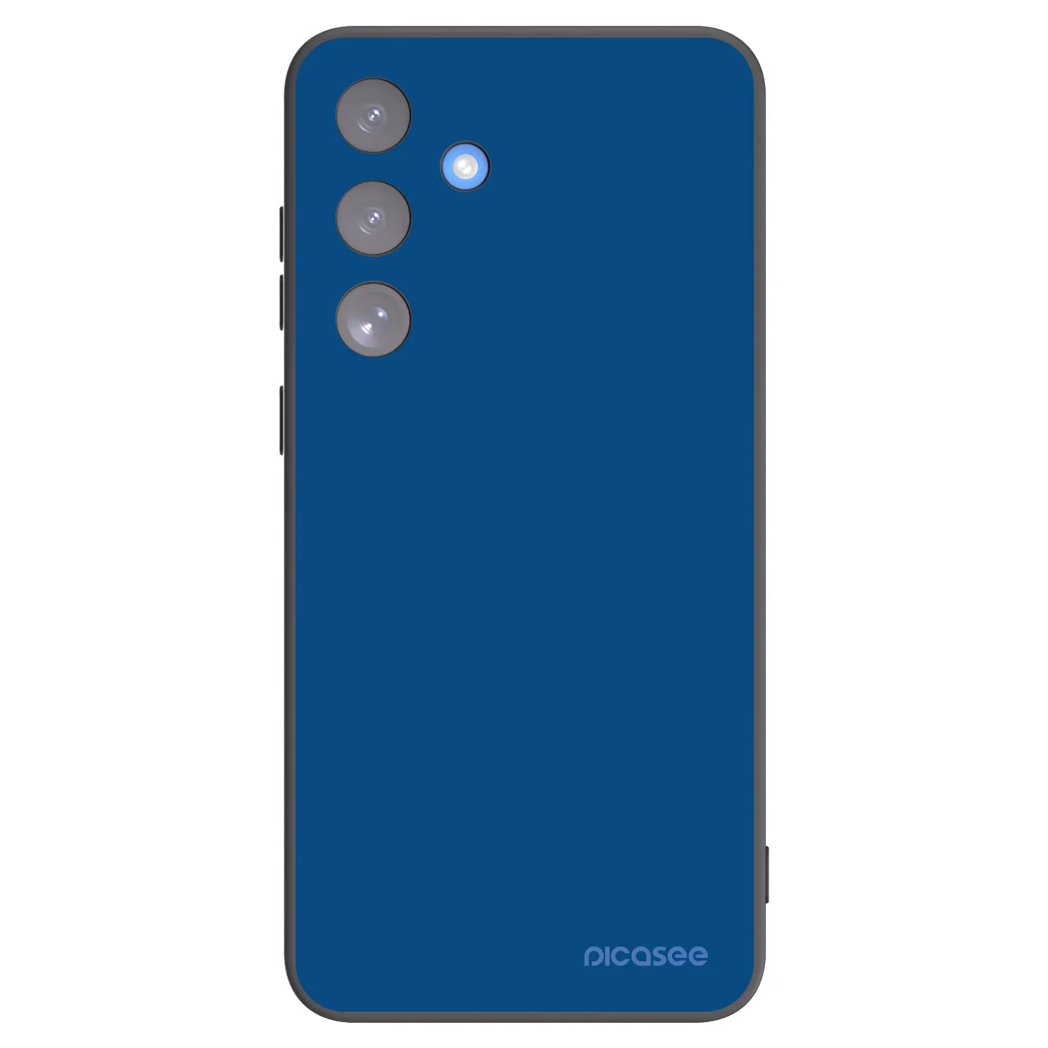 Picasee crna silikonska maskica za Samsung Galaxy S25 FE 5G - Navy Blue