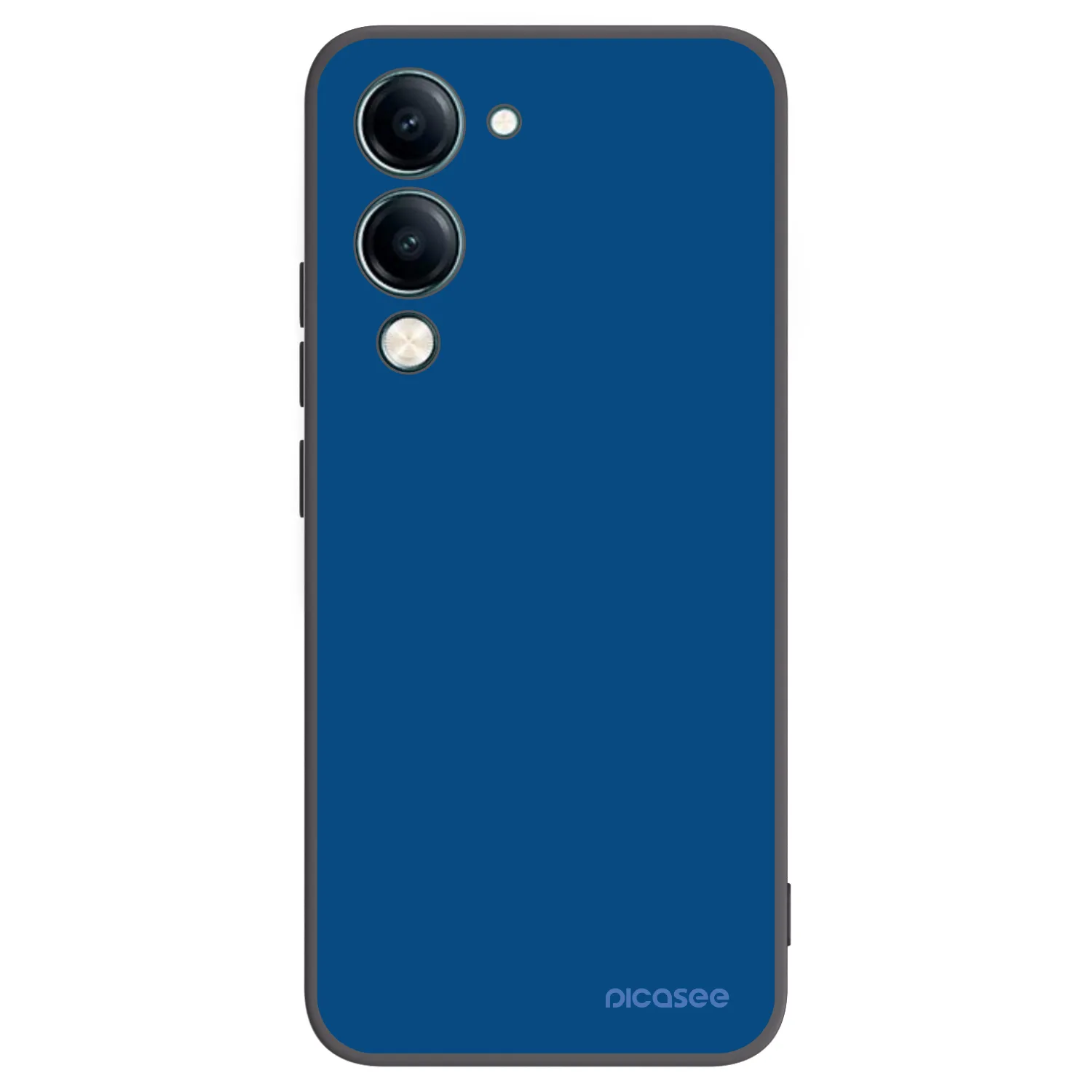 Picasee crna silikonska maskica za Vivo Y29s 5G - Navy Blue