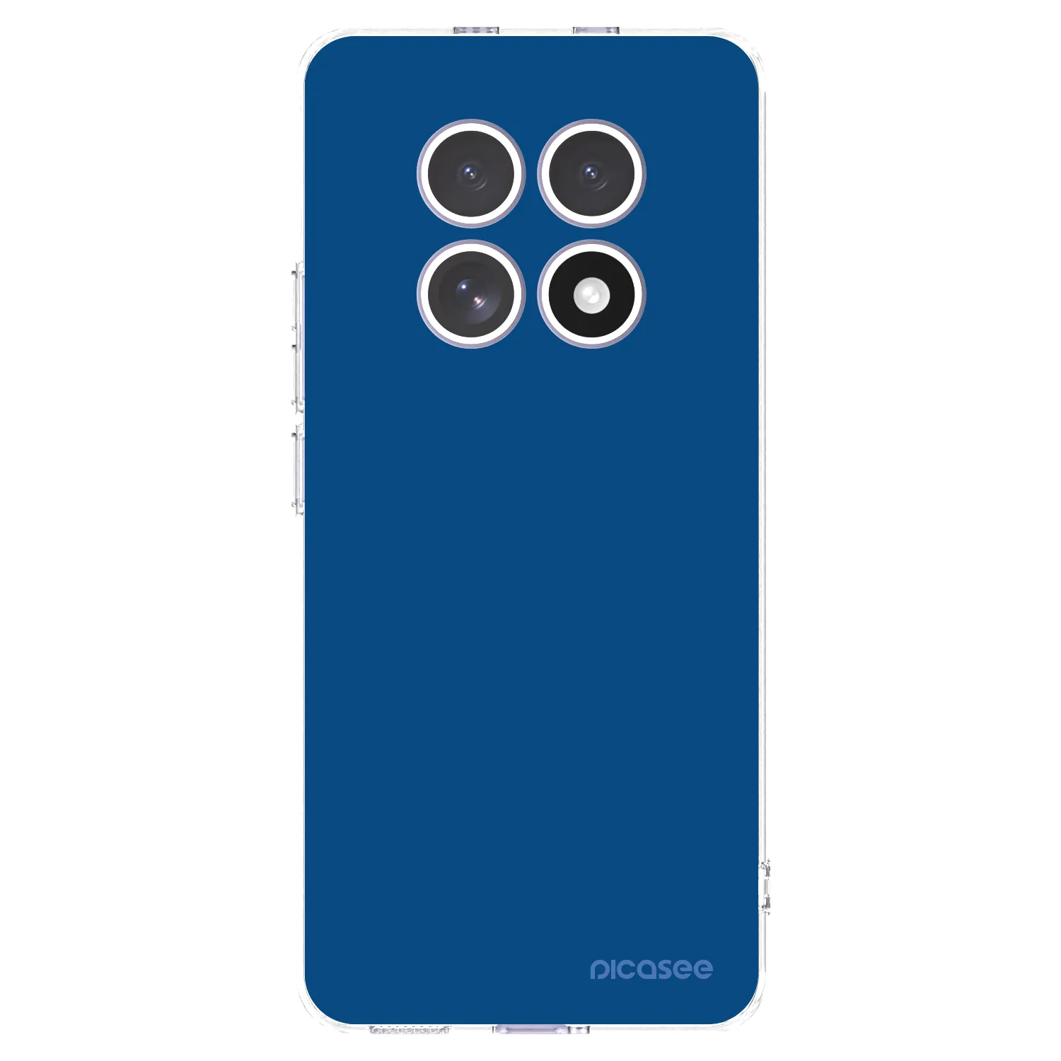 Picasee silikonska prozirna maskica za Xiaomi Redmi Note 15 - Navy Blue