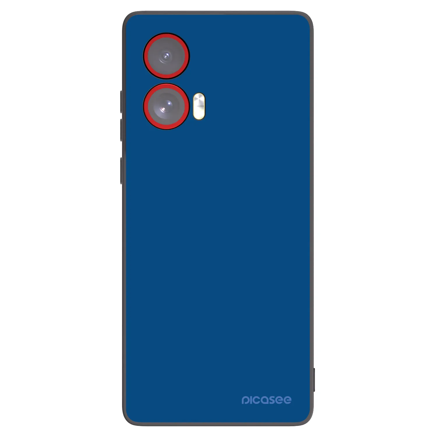 Picasee crna silikonska maskica za Motorola Edge 50 Fusion - Navy Blue