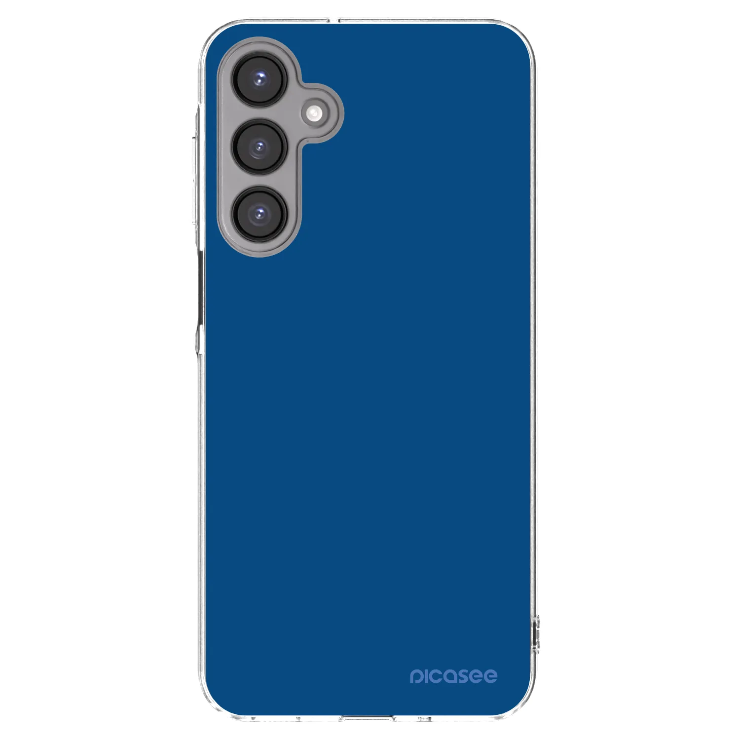 Picasee silikonska prozirna maskica za Samsung Galaxy A16 4G - Navy Blue