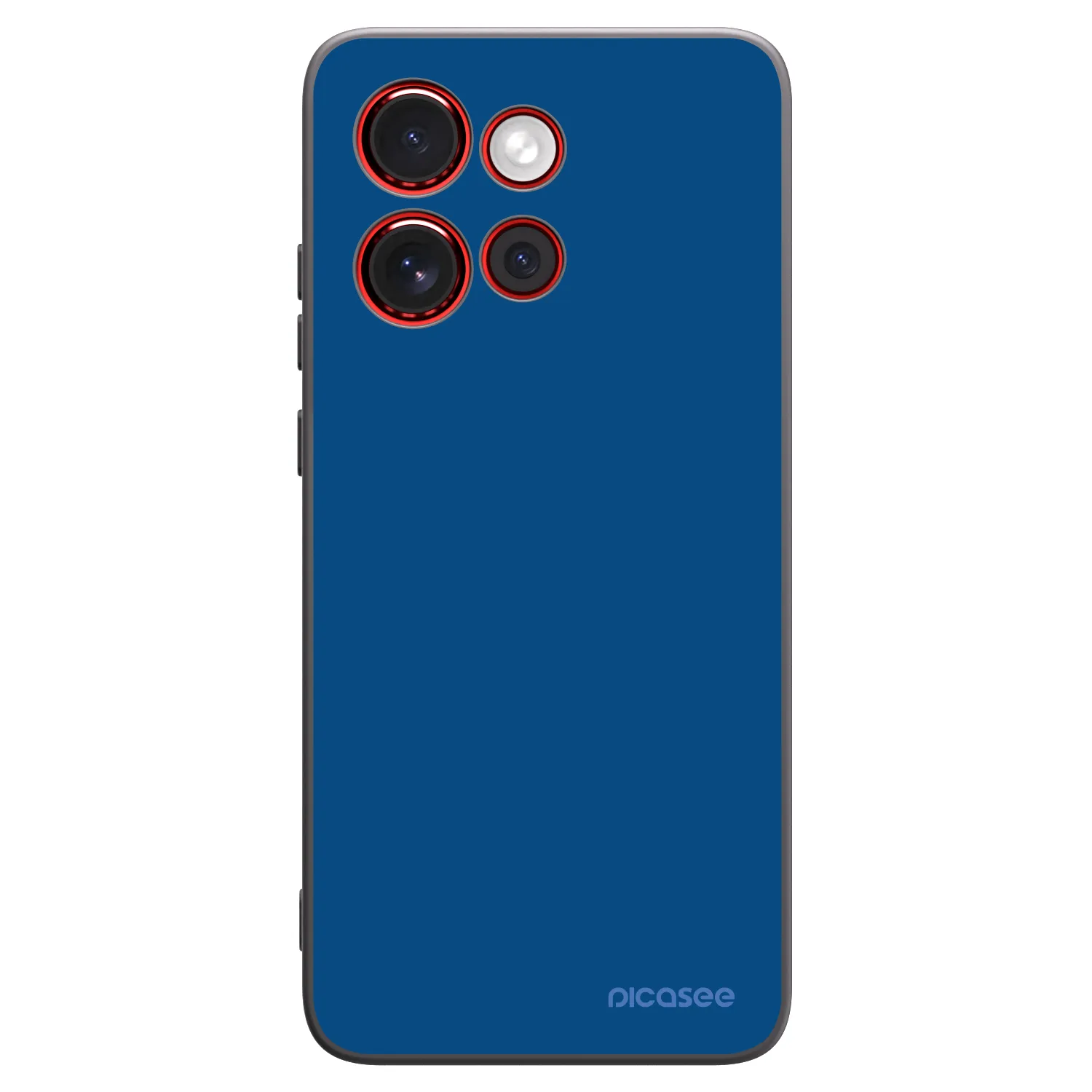 Picasee crna silikonska maskica za Motorola Edge 60 Neo 5G - Navy Blue