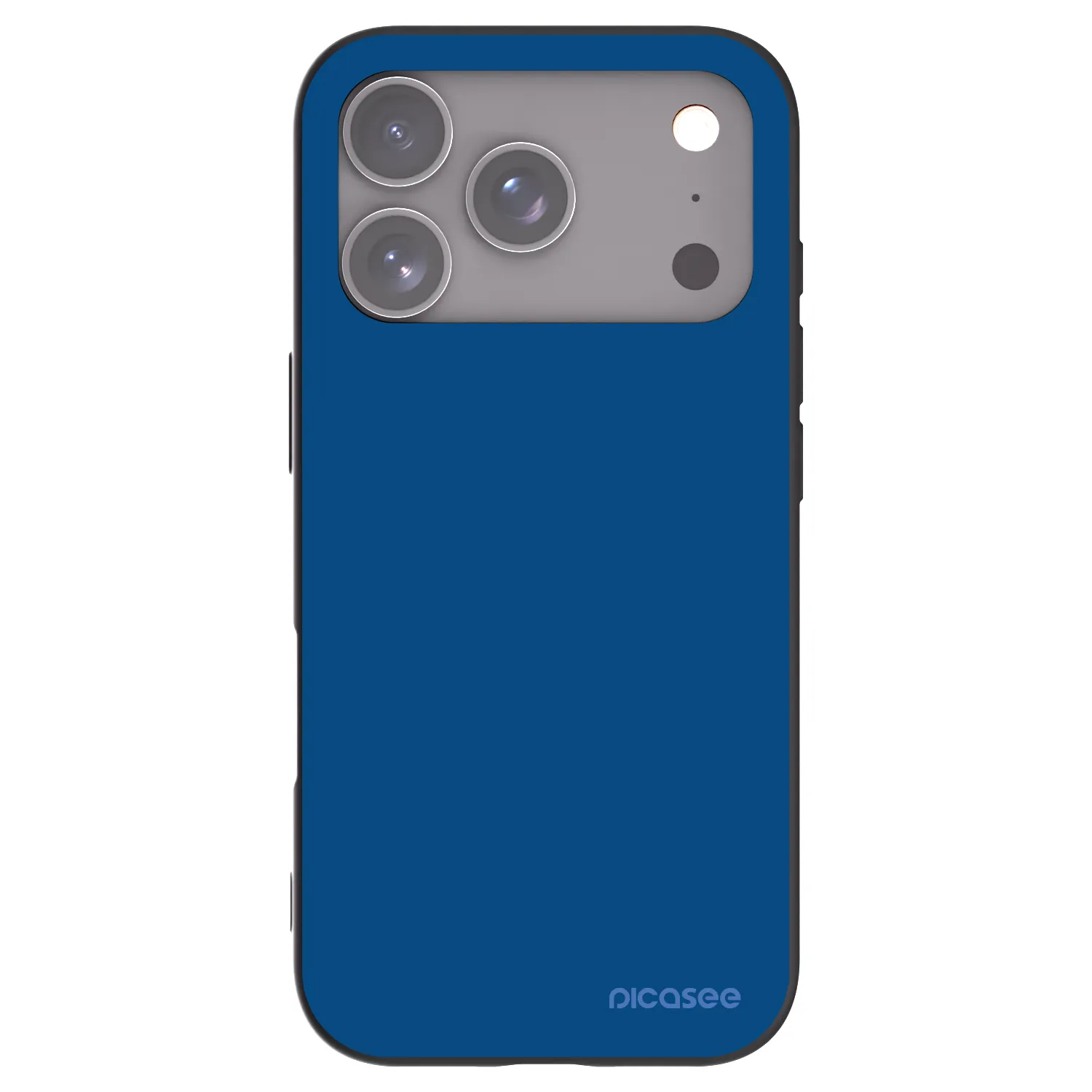 Picasee crna silikonska maskica za Apple iPhone 18 Pro - Navy Blue