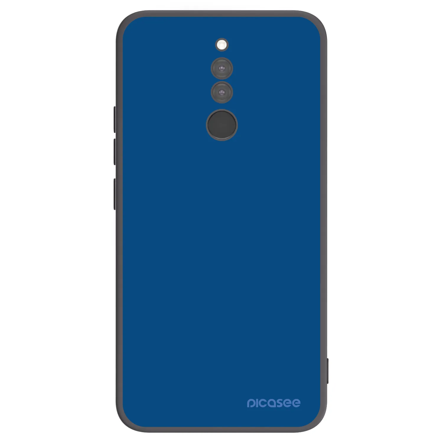 Picasee crna silikonska maskica za Xiaomi Redmi 8 - Navy Blue