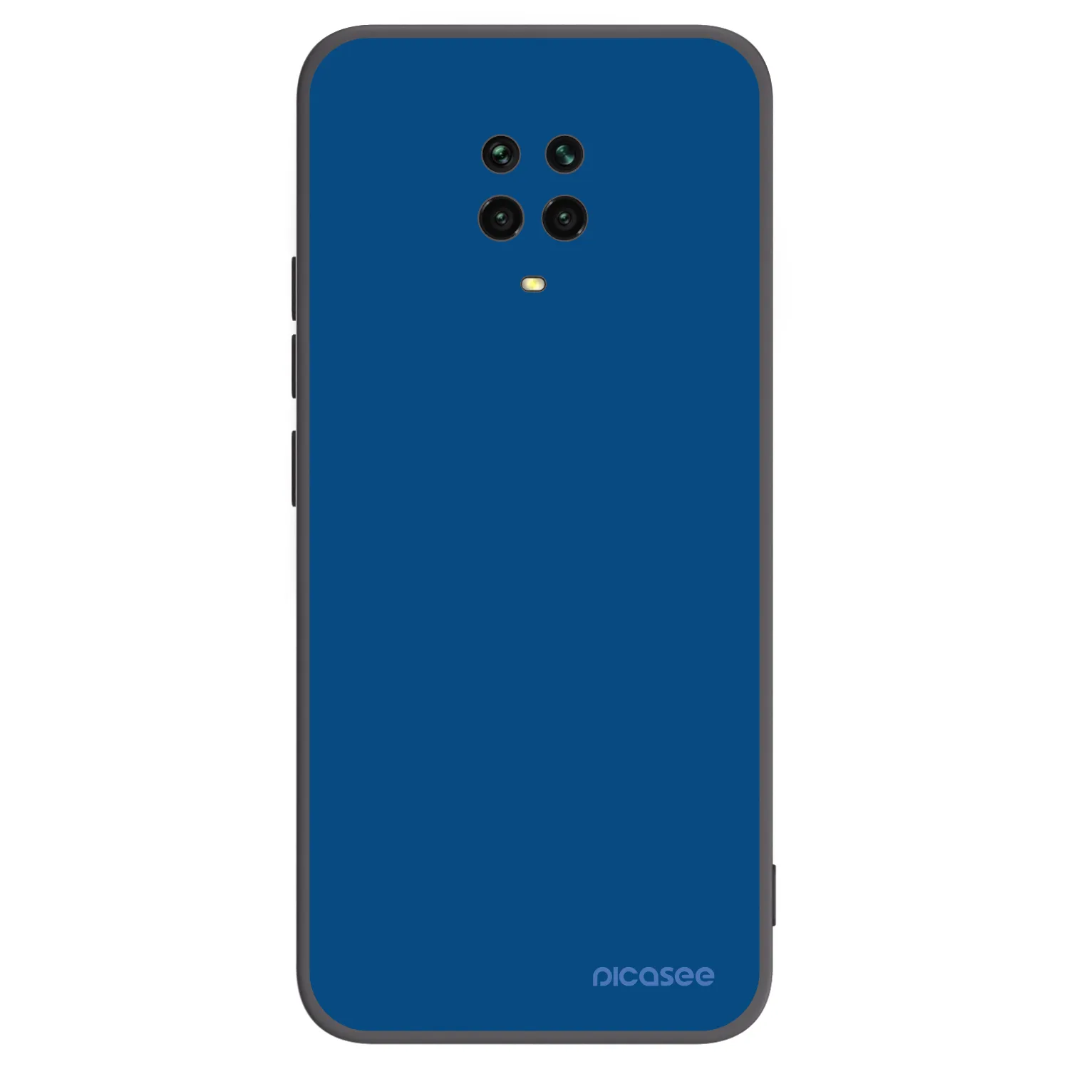 Picasee crna silikonska maskica za Xiaomi Redmi Note 9 Pro - Navy Blue