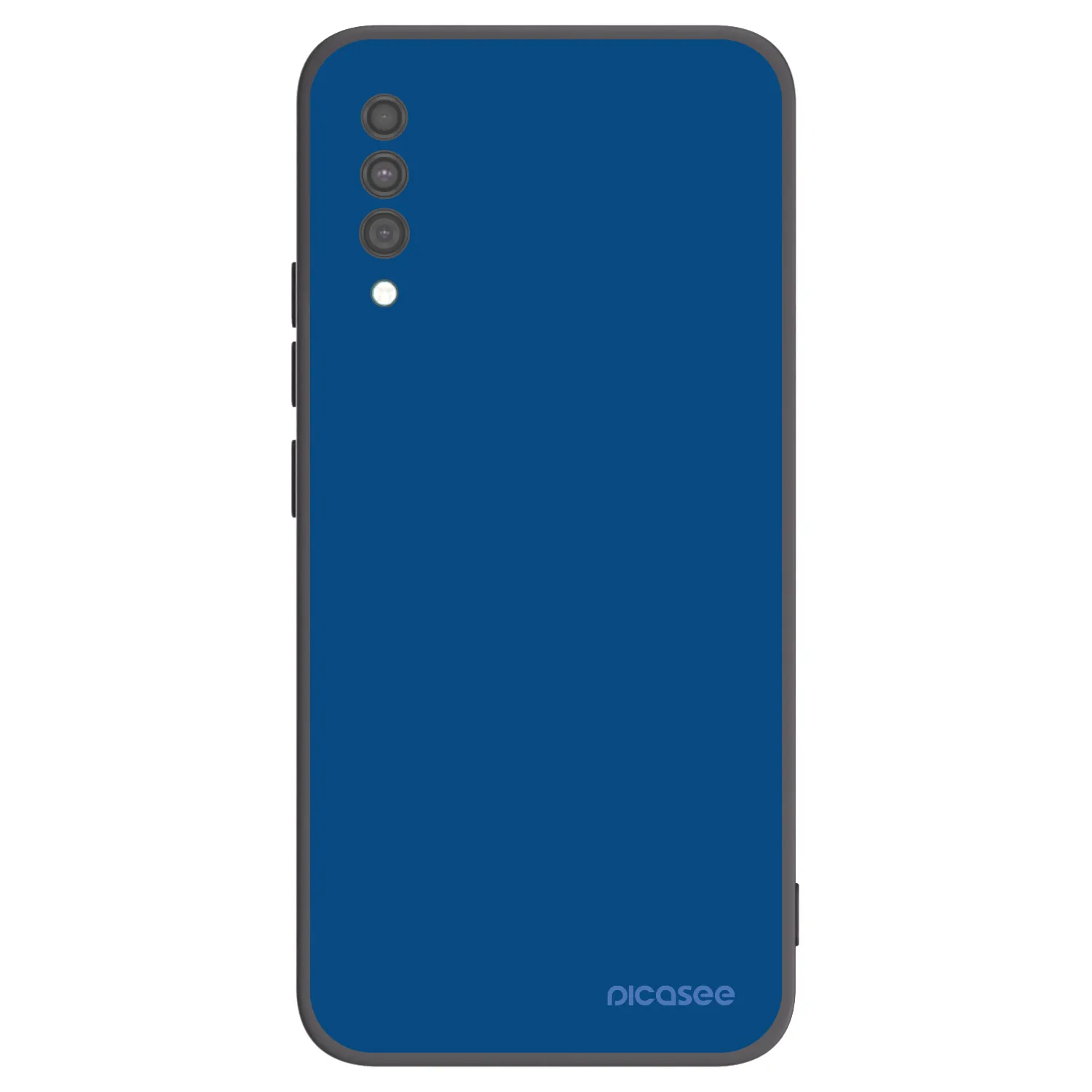 Picasee crna silikonska maskica za Samsung Galaxy A30s A307F - Navy Blue