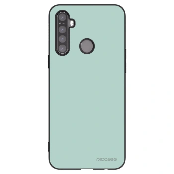 Picasee crna silikonska maskica za Realme 6i - Pastel Charm
