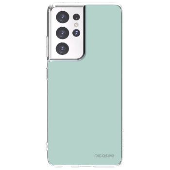 Picasee silikonska prozirna maskica za Samsung Galaxy S21 Ultra 5G G998B - Pastel Charm