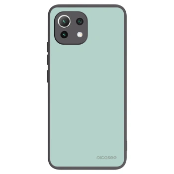 Picasee crna silikonska maskica za Xiaomi Mi 11 Lite - Pastel Charm