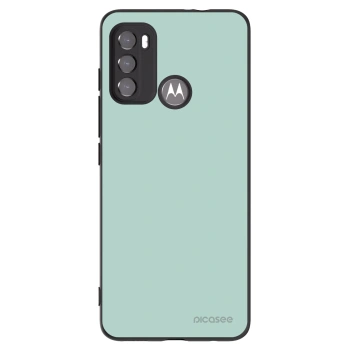 Picasee crna silikonska maskica za Motorola Moto G60 - Pastel Charm
