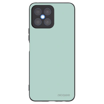 Picasee crna silikonska maskica za Honor X8 4G - Pastel Charm