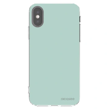Picasee silikonska prozirna maskica za Apple iPhone X/XS - Pastel Charm