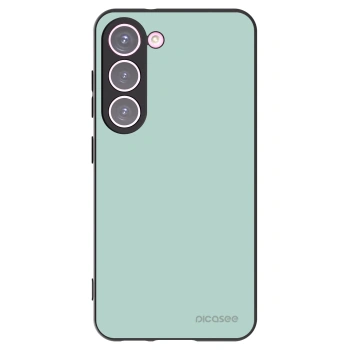 Picasee crna silikonska maskica za Samsung Galaxy S23 5G - Pastel Charm