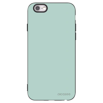 Picasee crna silikonska maskica za Apple iPhone 6/6S - Pastel Charm
