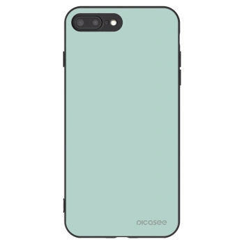 Picasee crna silikonska maskica za Apple iPhone 7 Plus - Pastel Charm