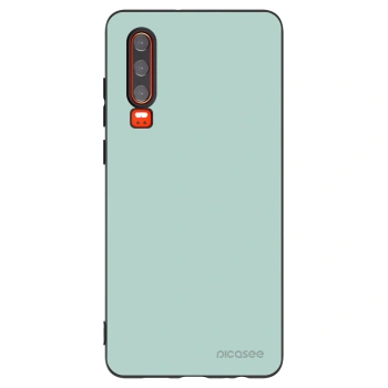Picasee crna silikonska maskica za Huawei P30 - Pastel Charm
