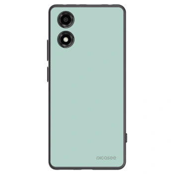 Picasee crna silikonska maskica za Motorola Moto E14 - Pastel Charm