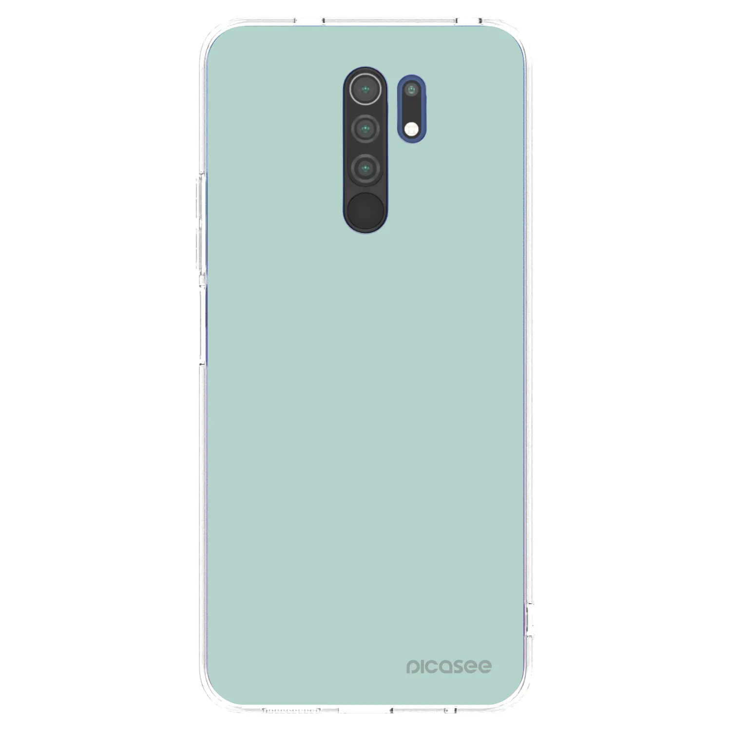 Picasee silikonska prozirna maskica za Xiaomi Redmi 9 - Pastel Charm