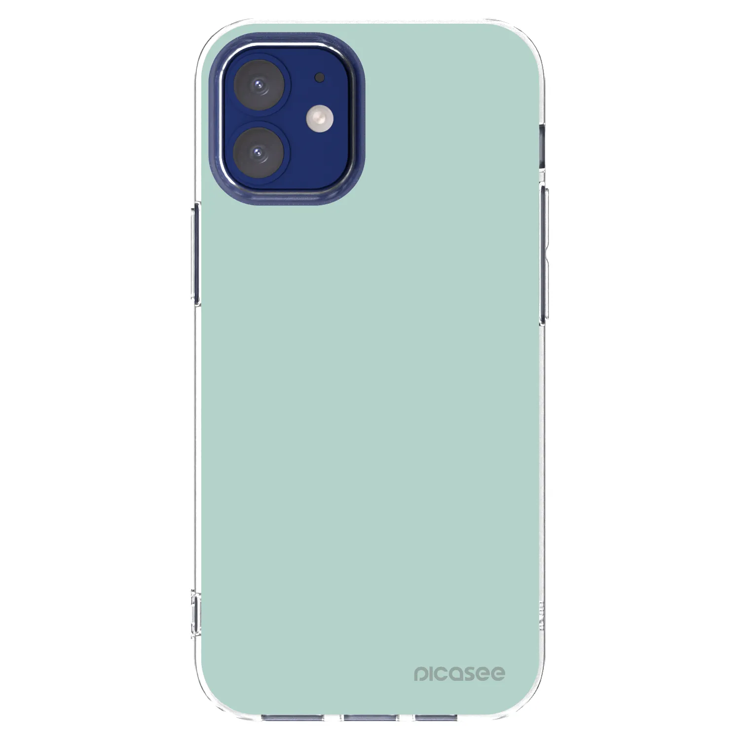 Picasee silikonska prozirna maskica za Apple iPhone 12 mini - Pastel Charm