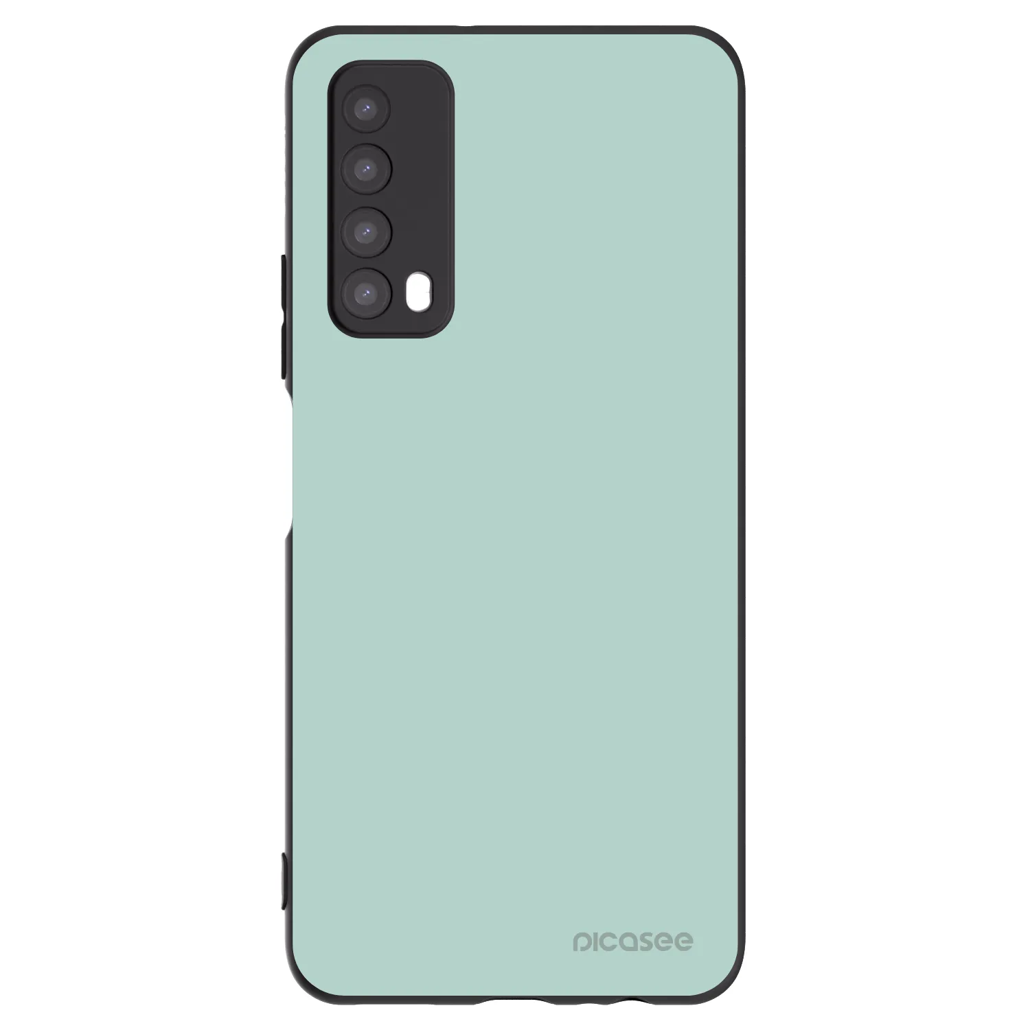 Picasee crna silikonska maskica za Huawei P Smart 2021 - Pastel Charm