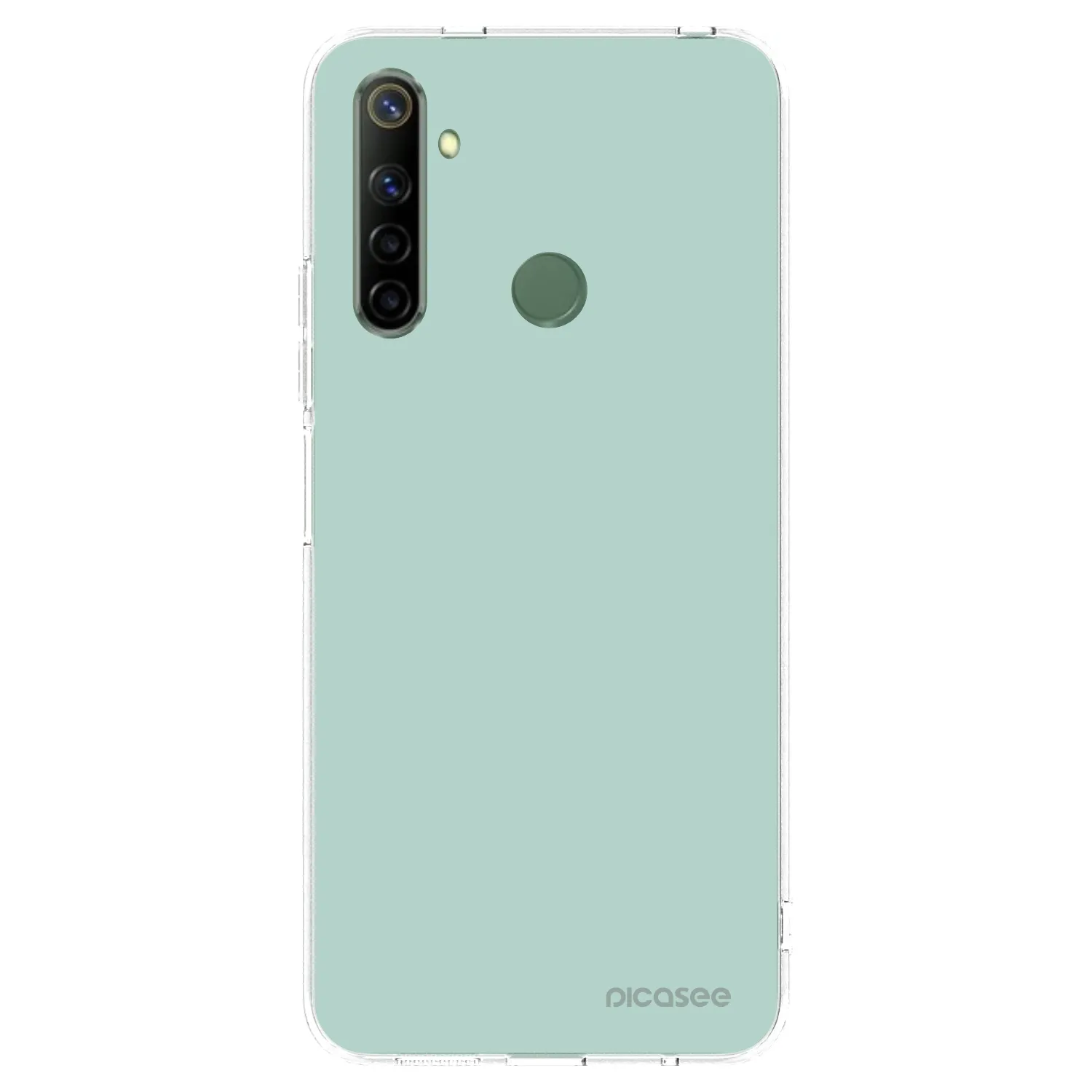 Picasee silikonska prozirna maskica za Realme 6i - Pastel Charm