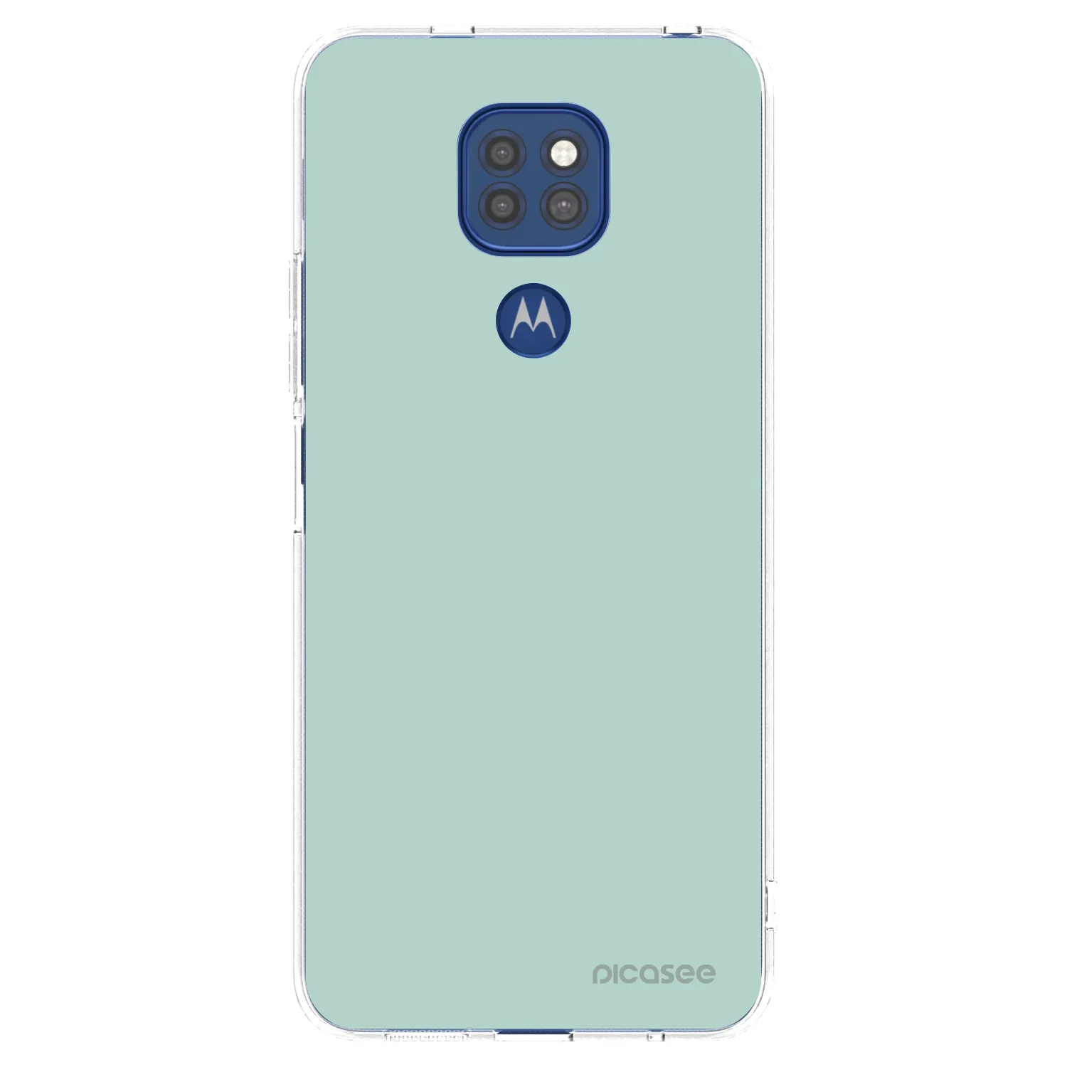Picasee silikonska prozirna maskica za Motorola Moto G9 Play - Pastel Charm