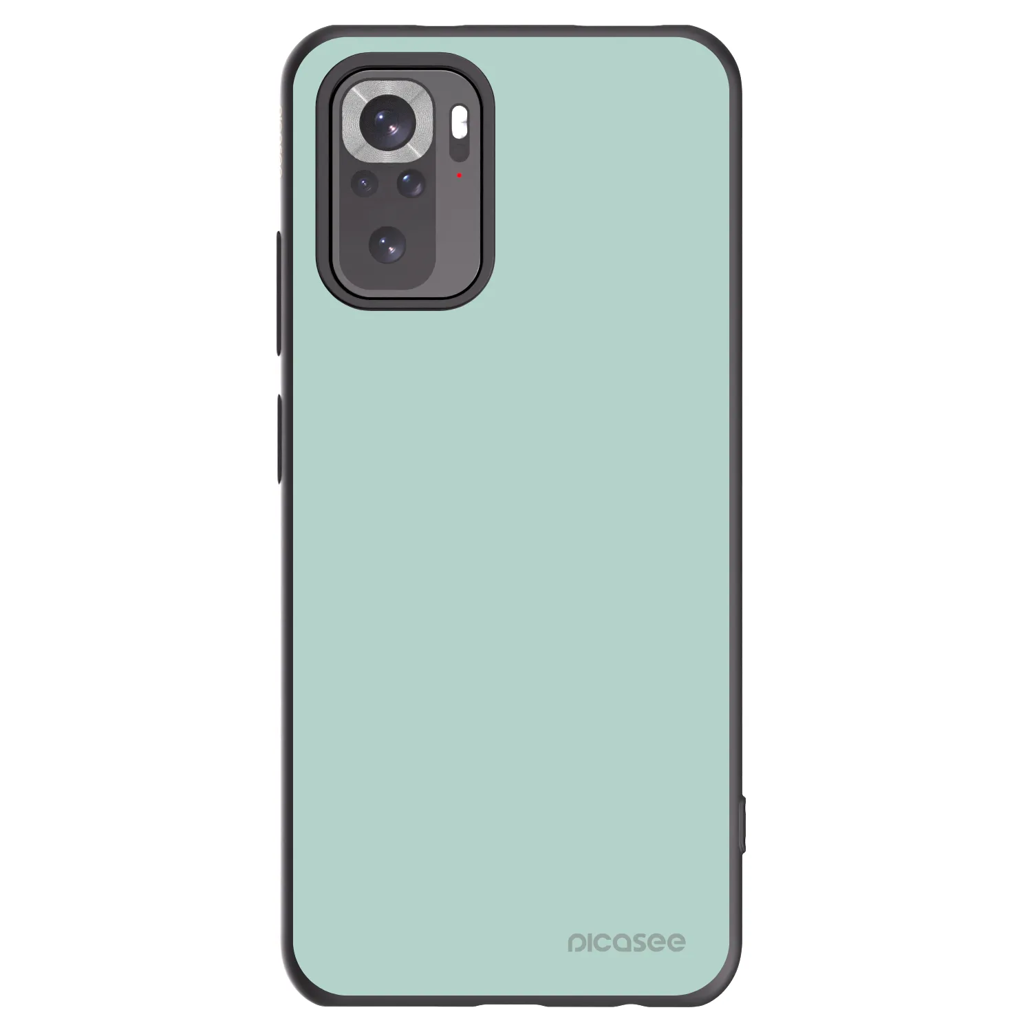 Picasee crna silikonska maskica za Xiaomi Redmi Note 10S - Pastel Charm