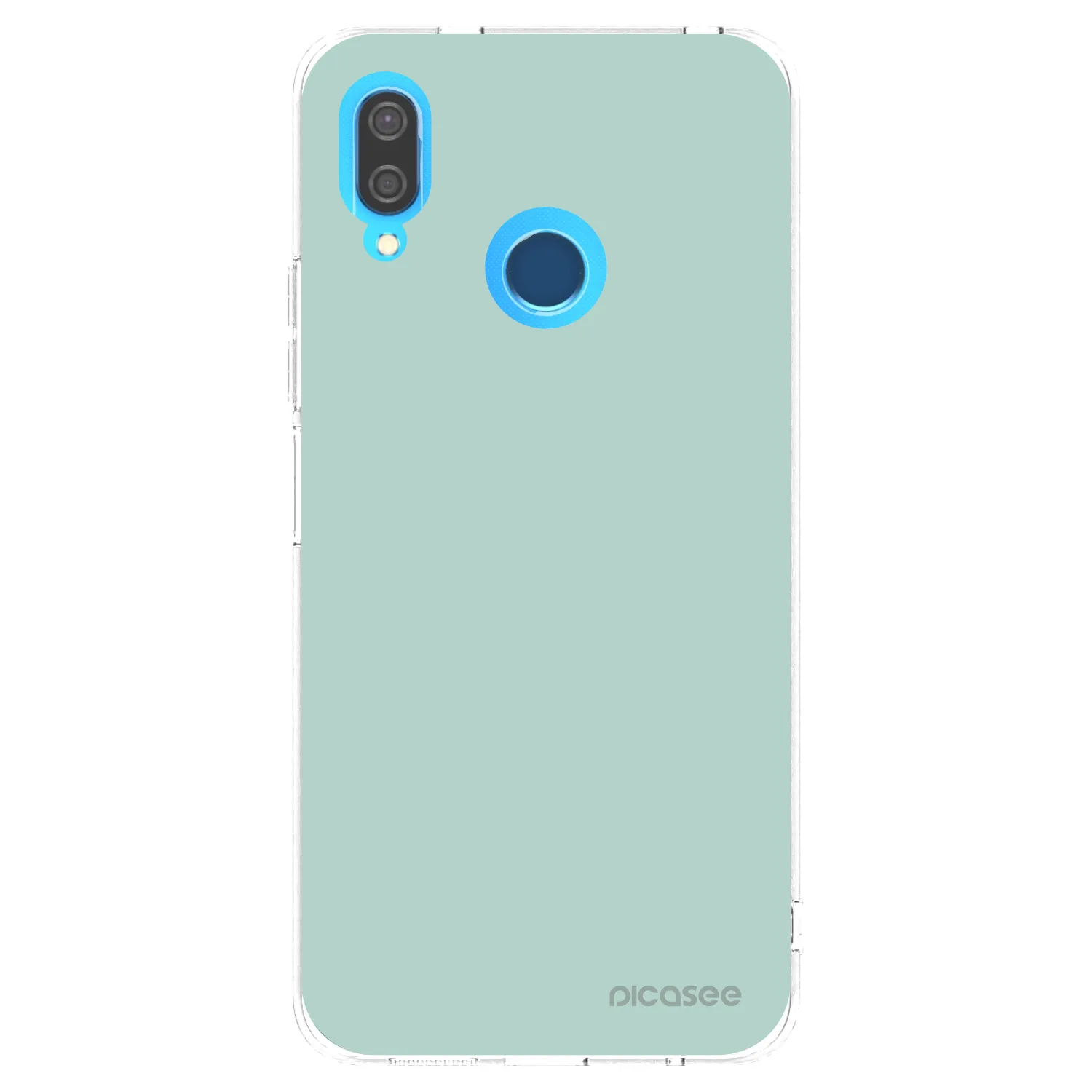 Picasee silikonska prozirna maskica za Huawei P20 Lite - Pastel Charm