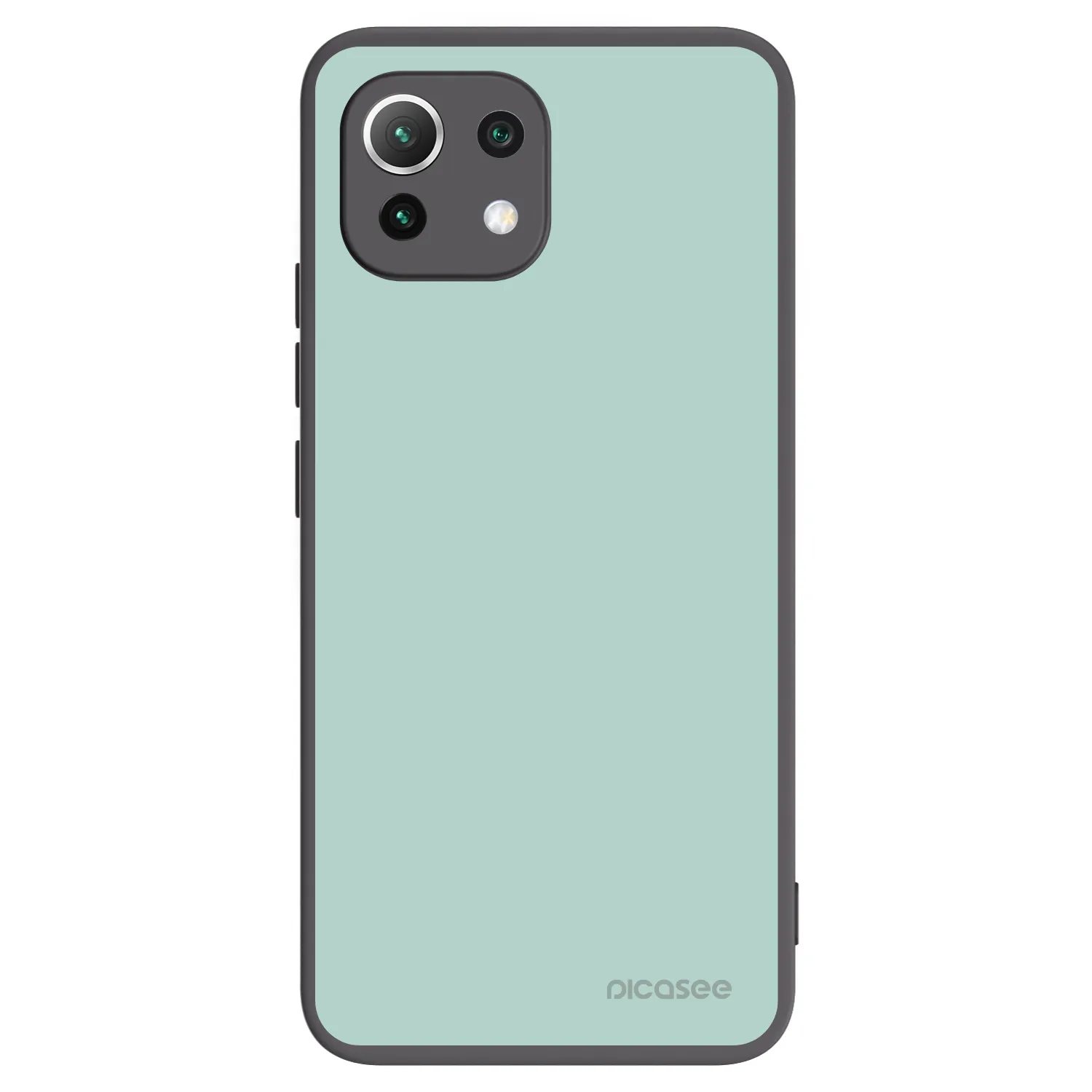 Picasee crna silikonska maskica za Xiaomi Mi 11 Lite - Pastel Charm