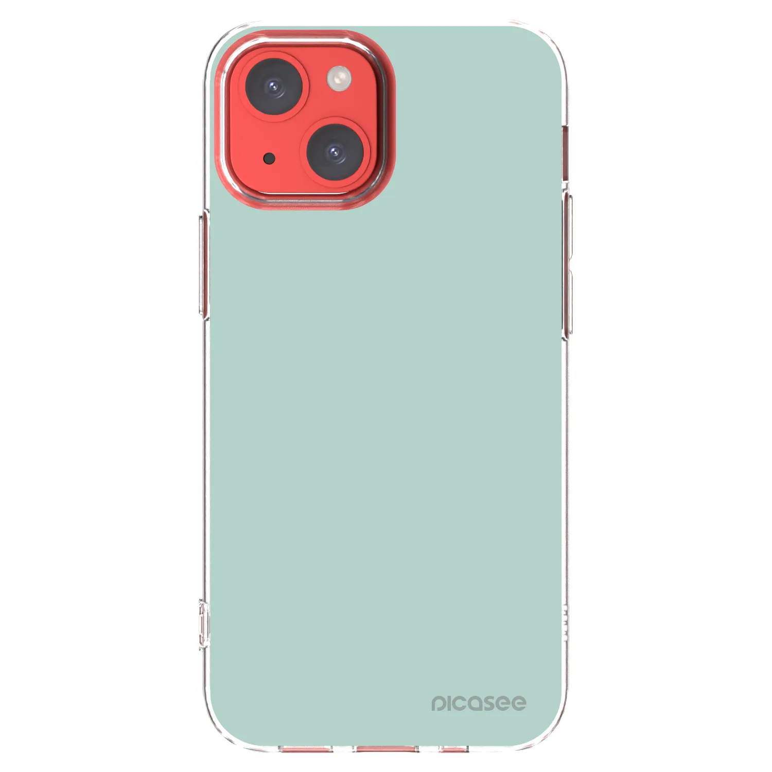Picasee silikonska prozirna maskica za Apple iPhone 13 mini - Pastel Charm