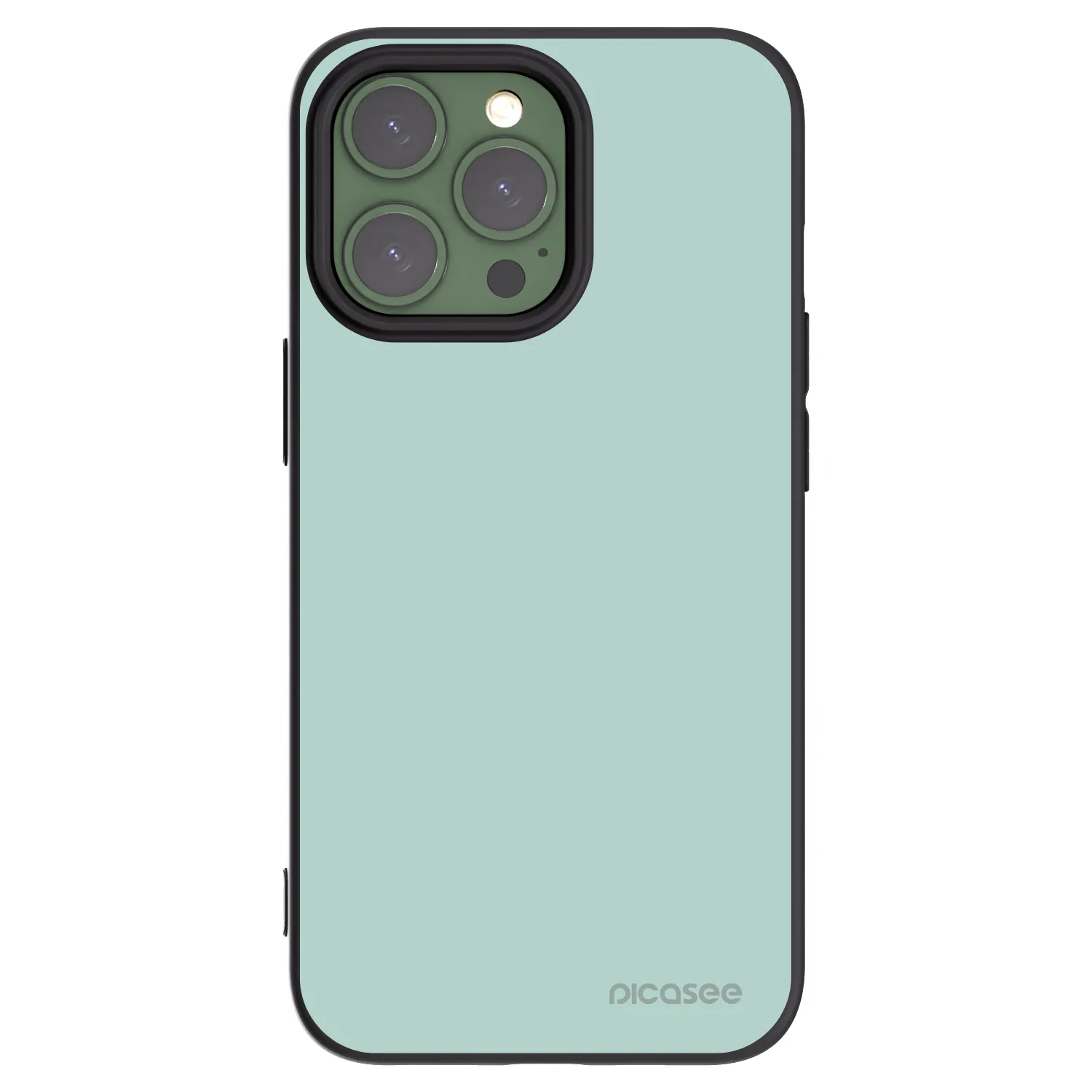 Picasee crna silikonska maskica za Apple iPhone 13 Pro - Pastel Charm