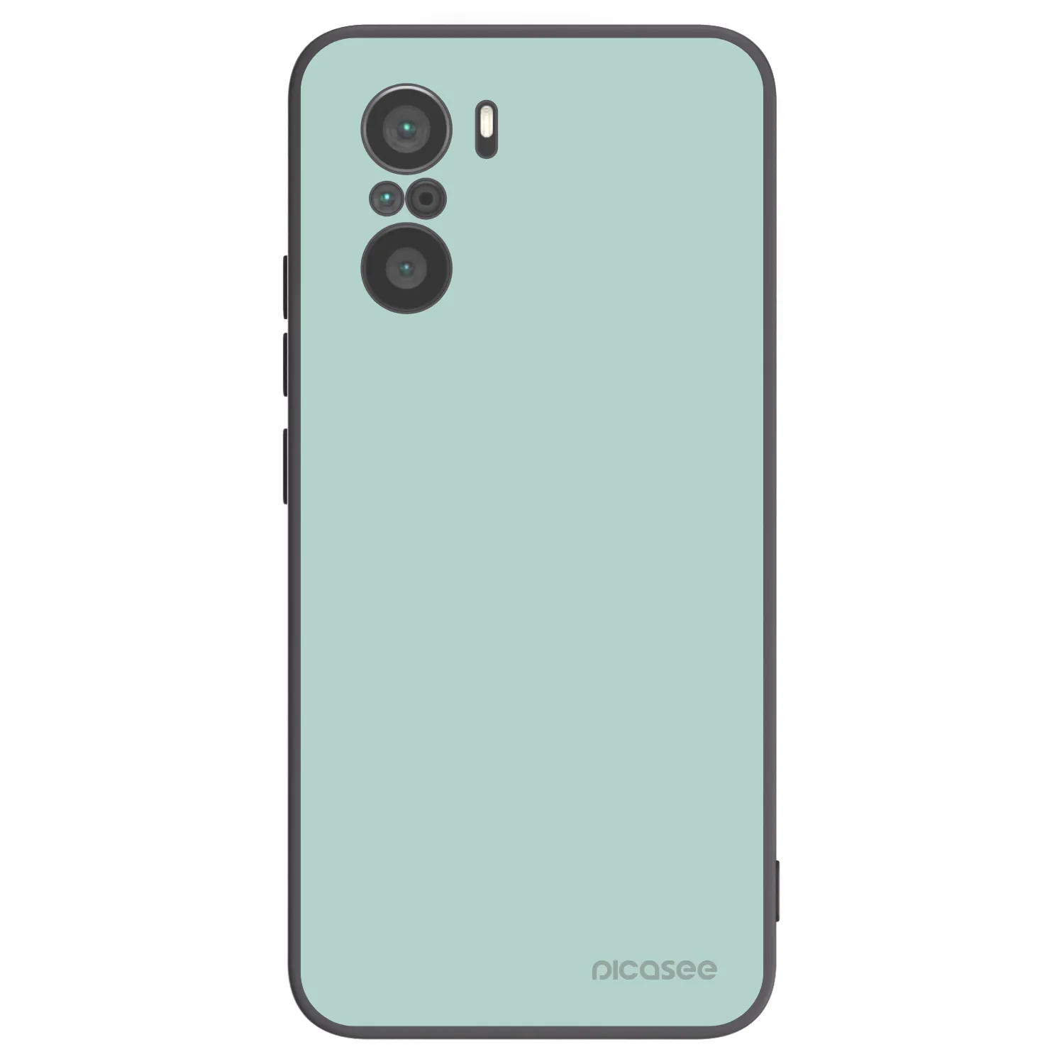 Picasee crna silikonska maskica za Xiaomi Poco F3 - Pastel Charm