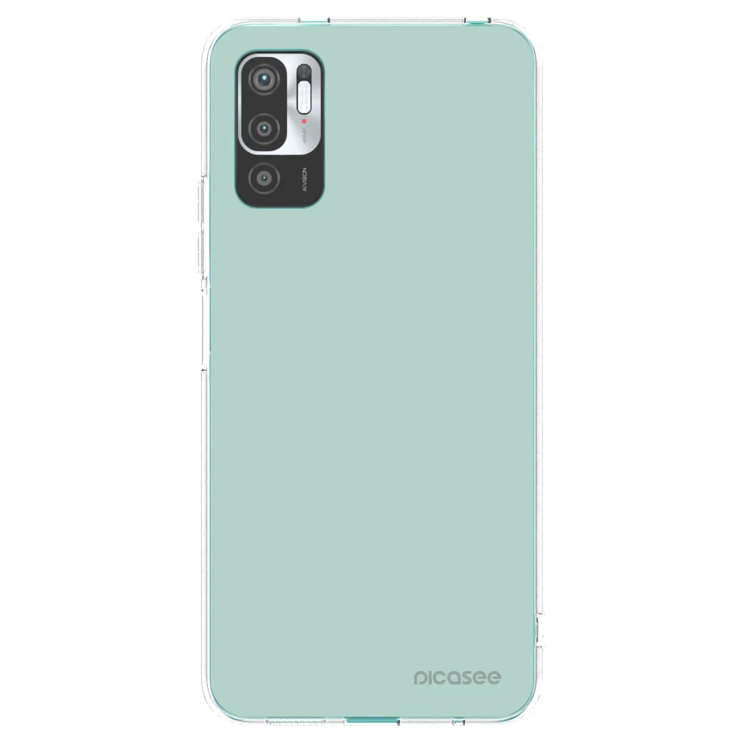 Picasee silikonska prozirna maskica za Xiaomi Redmi Note 10 5G - Pastel Charm