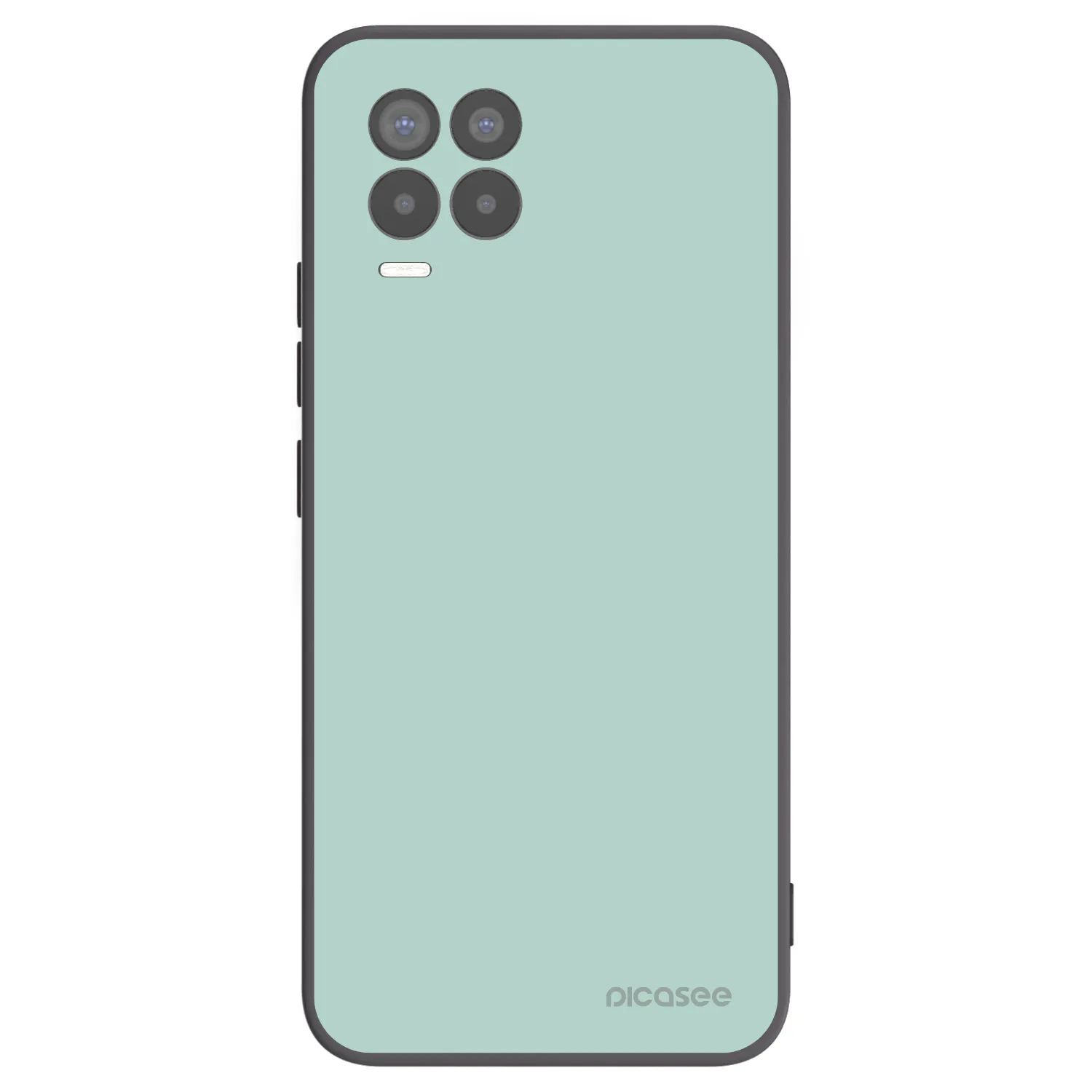 Picasee crna silikonska maskica za Realme 8 Pro - Pastel Charm