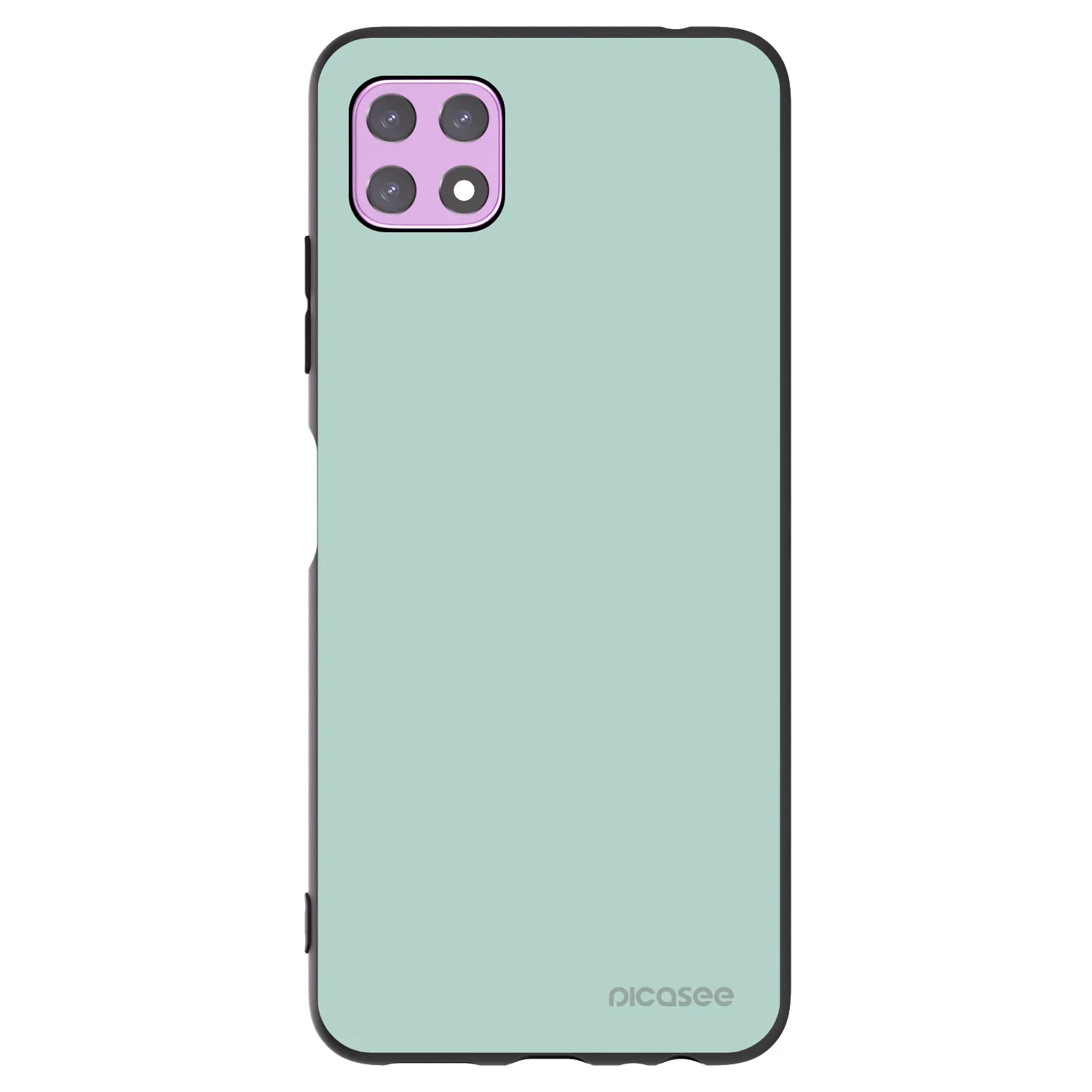 Picasee crna silikonska maskica za Samsung Galaxy A22 A226B 5G - Pastel Charm