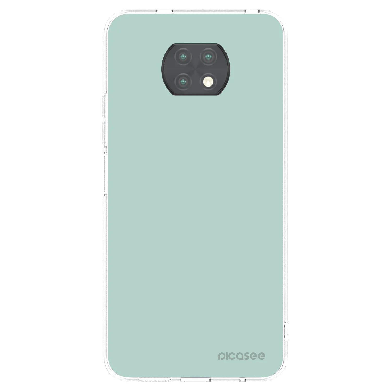 Picasee silikonska prozirna maskica za Xiaomi Redmi Note 9T - Pastel Charm