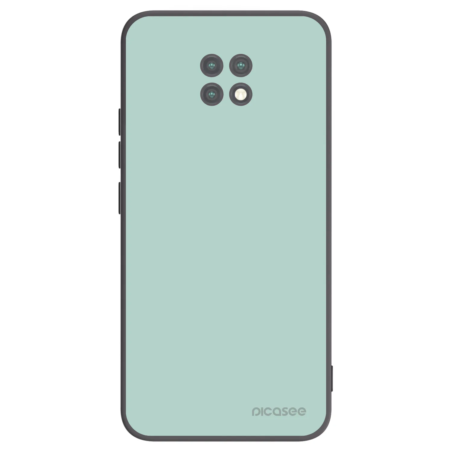 Picasee crna silikonska maskica za Xiaomi Redmi Note 9T - Pastel Charm