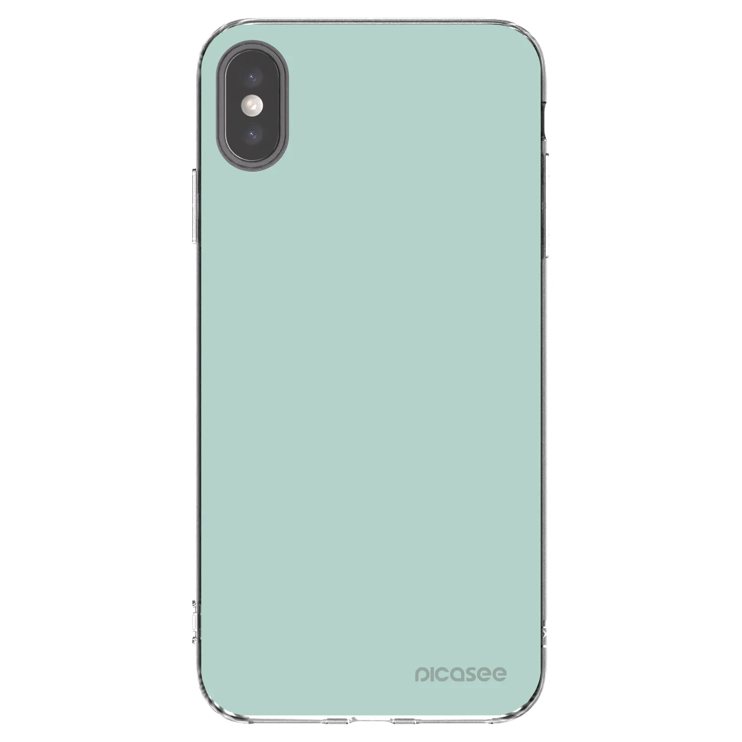 Picasee silikonska prozirna maskica za Apple iPhone XS Max - Pastel Charm
