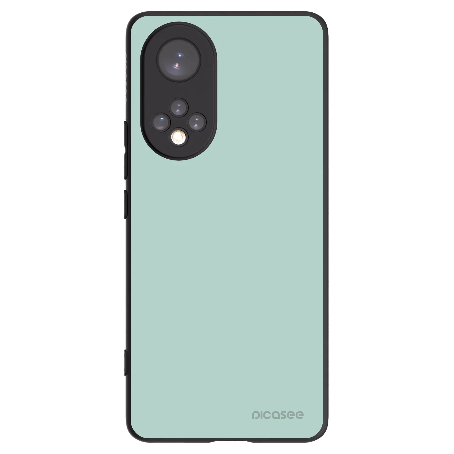 Picasee crna silikonska maskica za Honor 50 5G - Pastel Charm