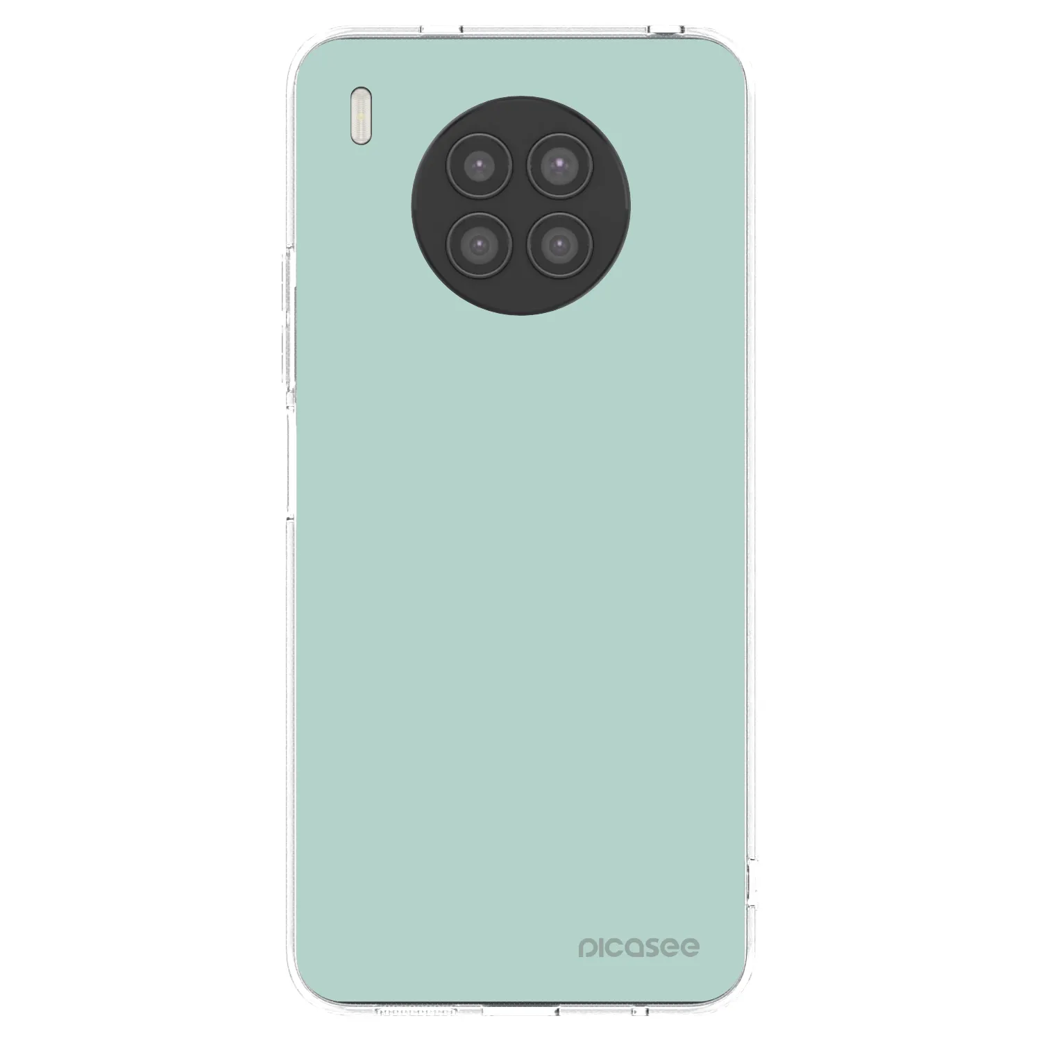 Picasee silikonska prozirna maskica za Huawei Nova 8i - Pastel Charm