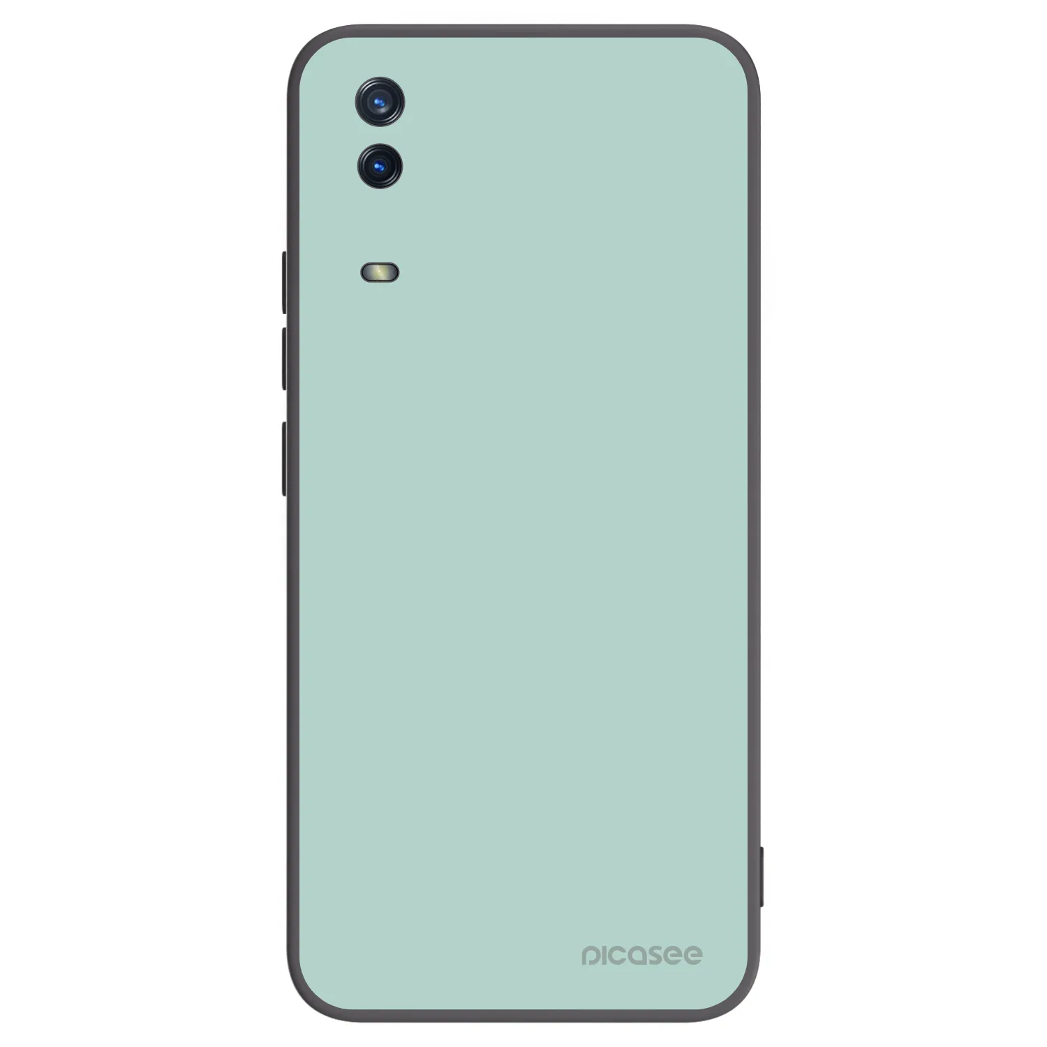 Picasee crna silikonska maskica za Vivo Y11s - Pastel Charm