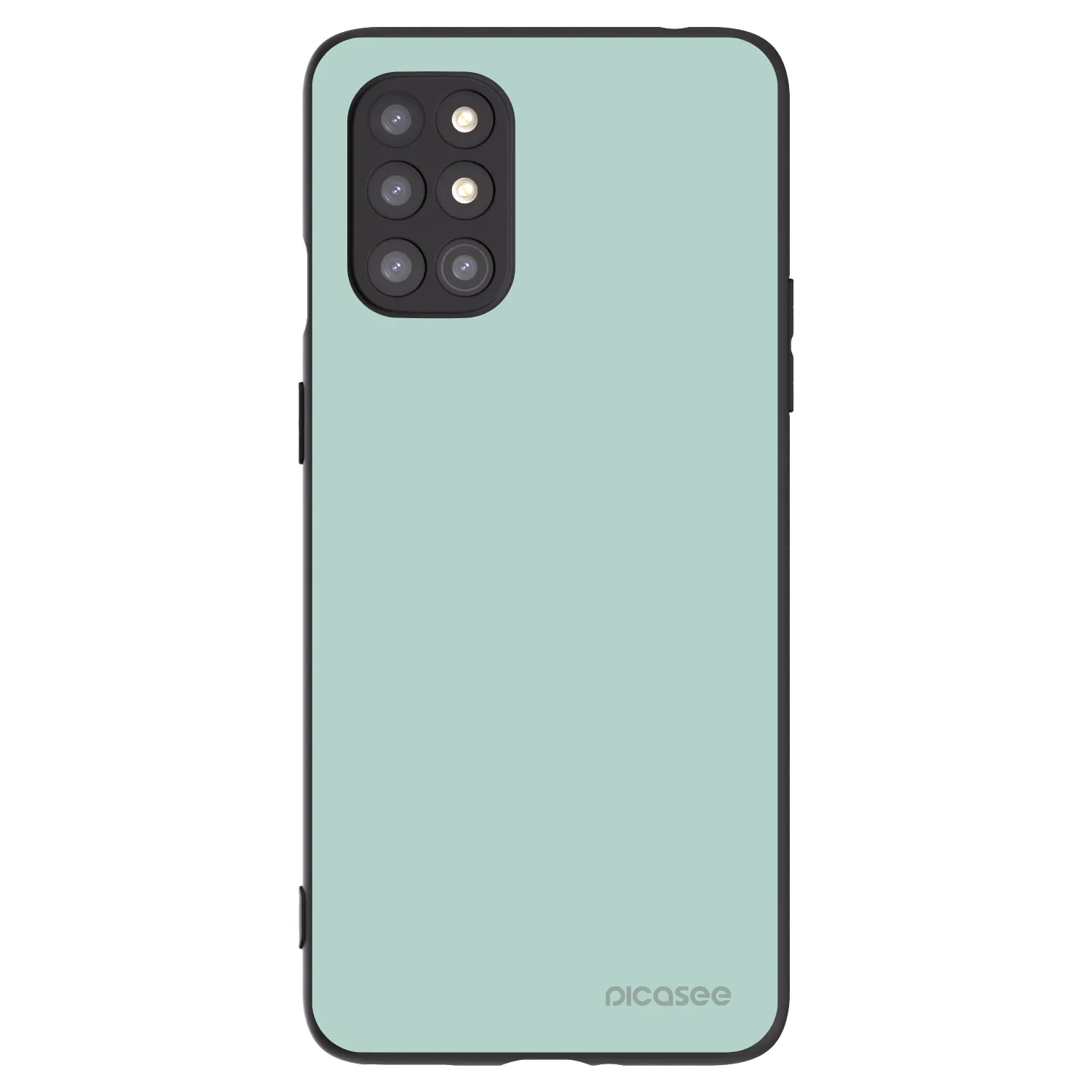 Picasee crna silikonska maskica za OnePlus 8T - Pastel Charm