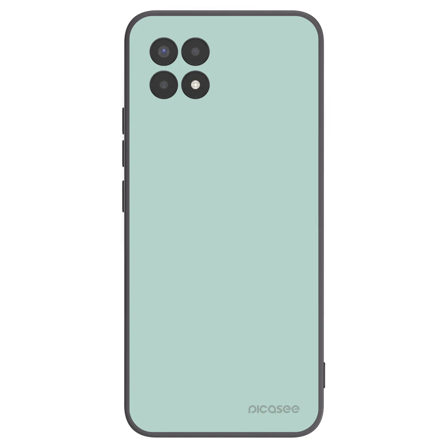 Picasee crna silikonska maskica za Realme 8i - Pastel Charm