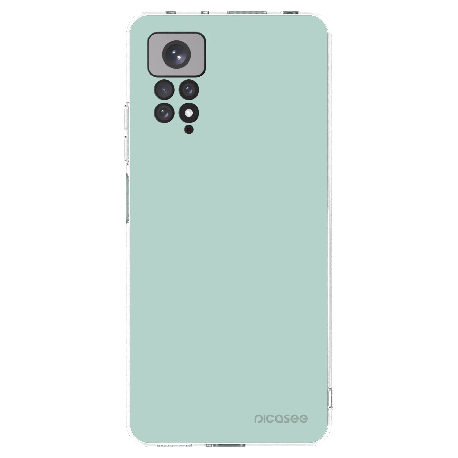 Picasee silikonska prozirna maskica za Xiaomi Redmi Note 11S 4G - Pastel Charm