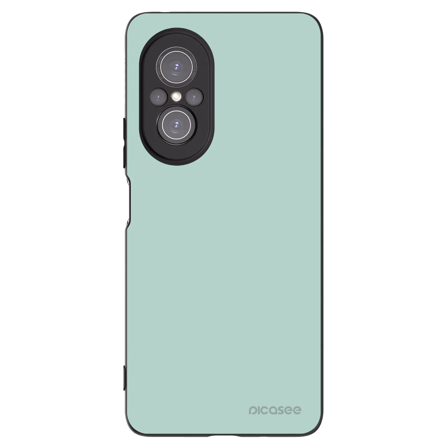 Picasee crna silikonska maskica za Huawei Nova 9 SE - Pastel Charm