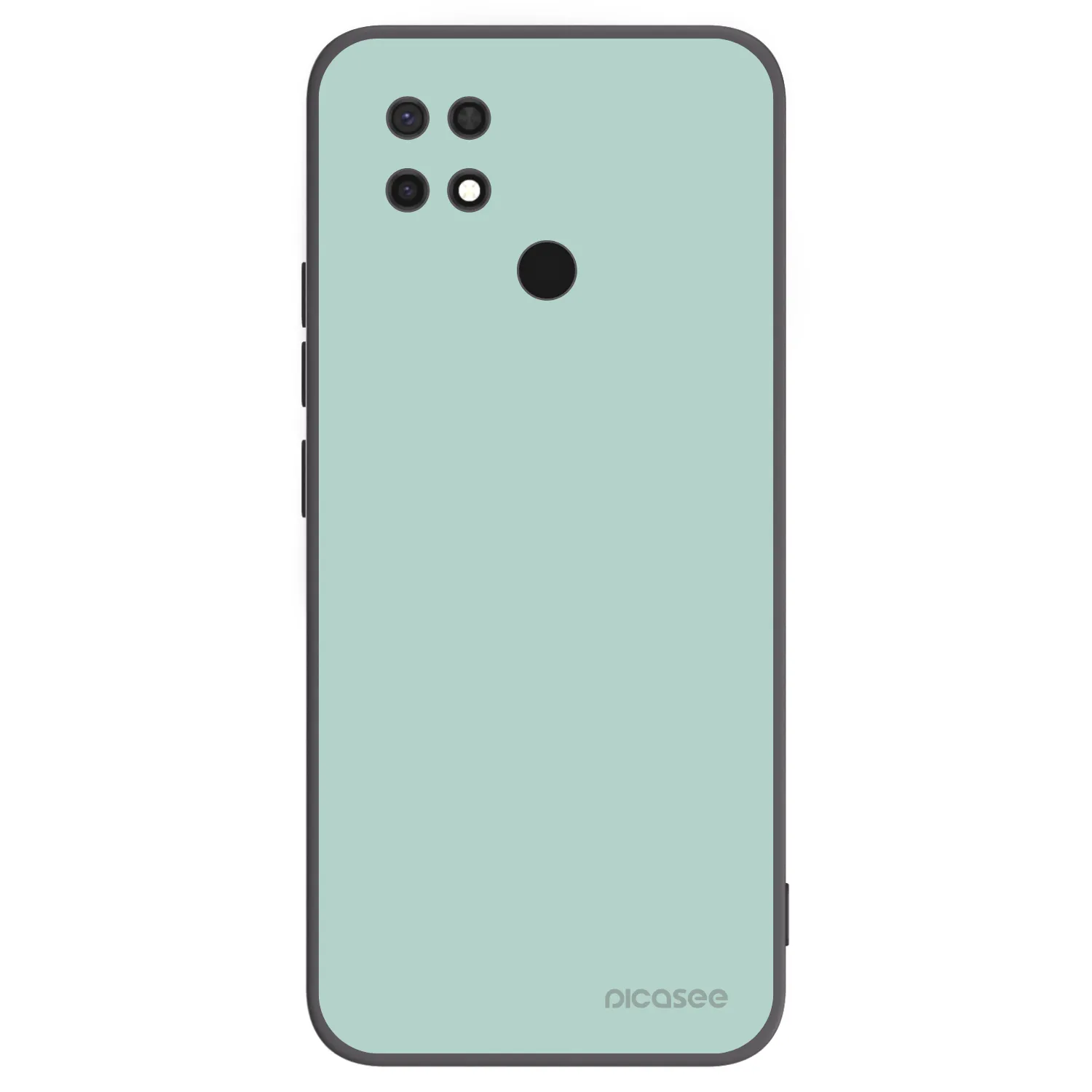 Picasee crna silikonska maskica za Xiaomi Redmi 10C - Pastel Charm