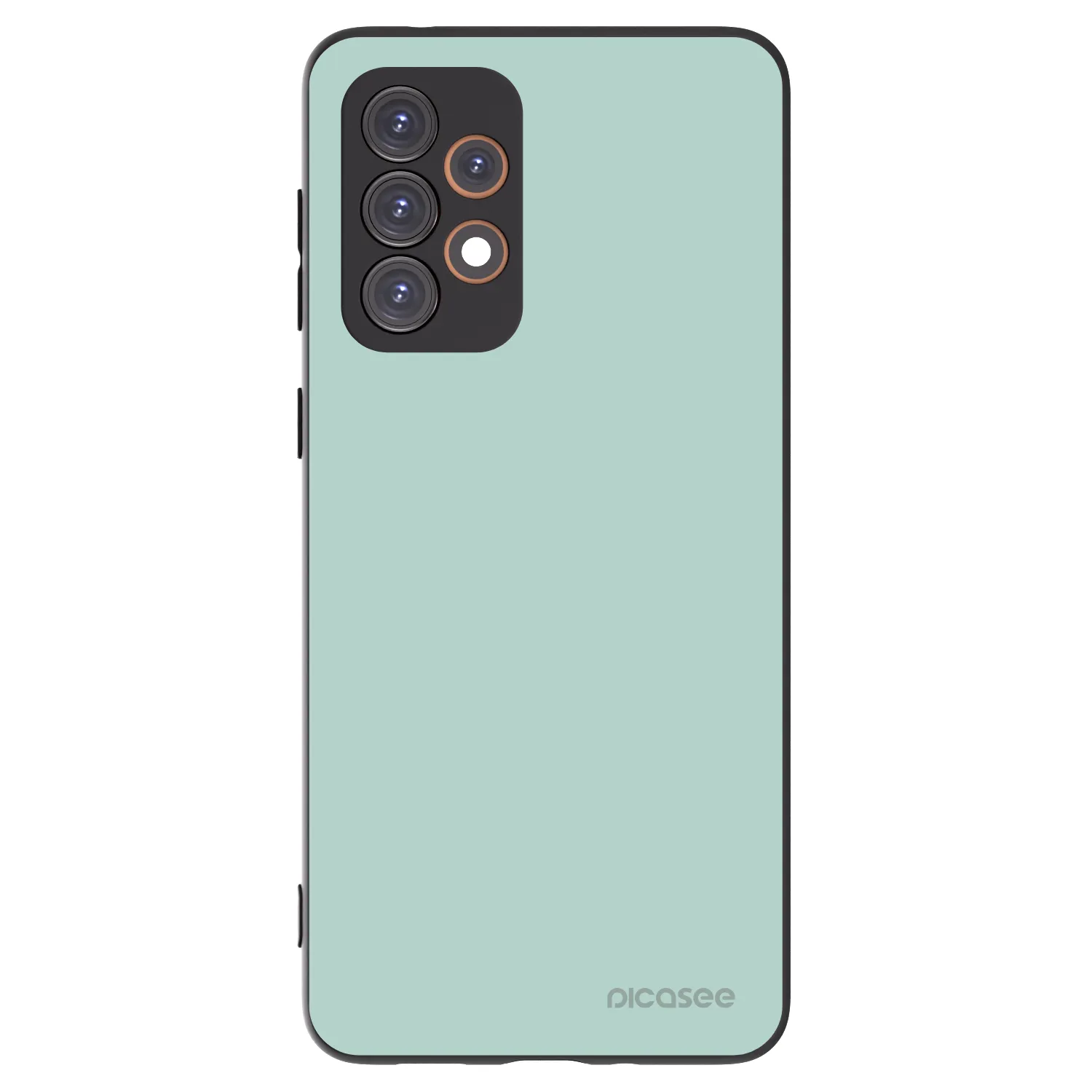 Picasee crna silikonska maskica za Samsung Galaxy A33 5G A336 - Pastel Charm
