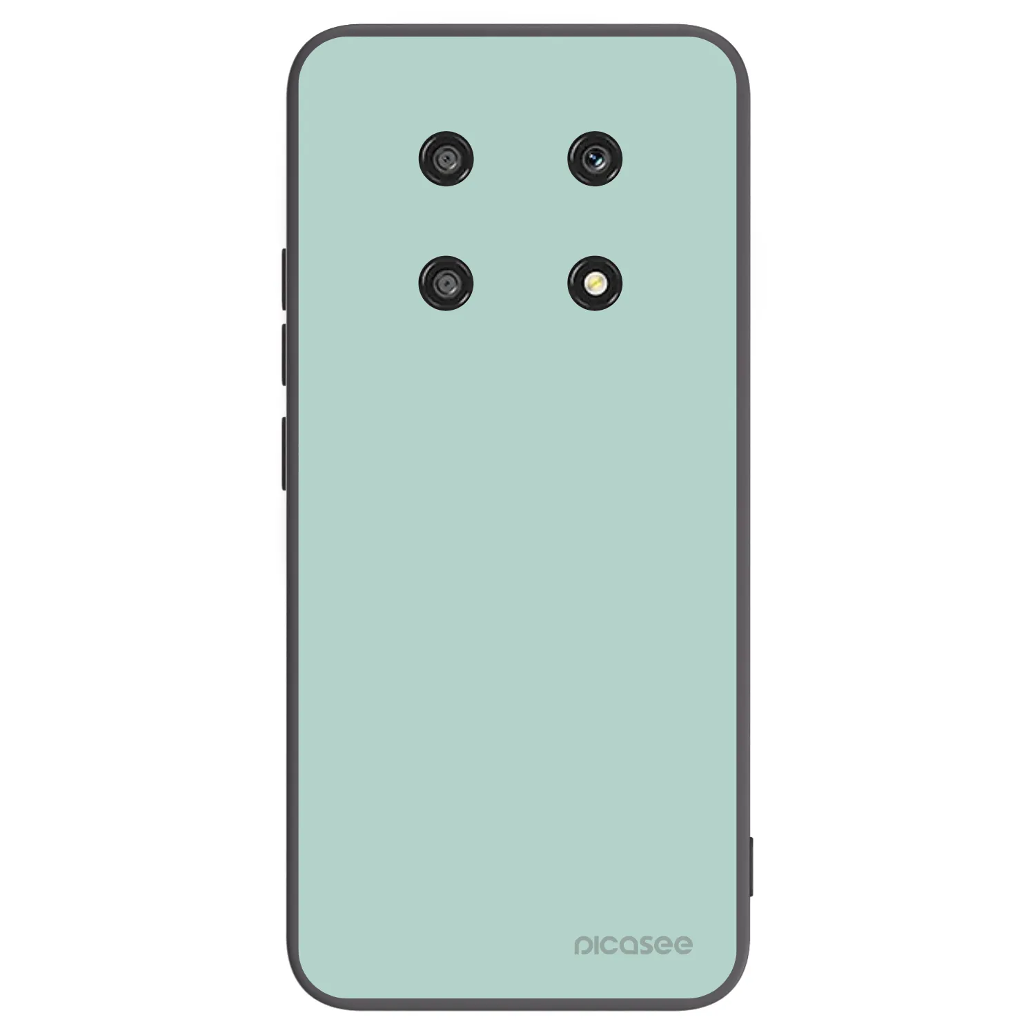 Picasee crna silikonska maskica za Honor Magic4 Lite 5G - Pastel Charm